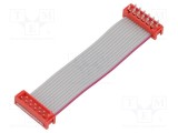 Cablu panglică cu conectori P.cablu-bandă: 1,27mm PIN: 12 2x6
