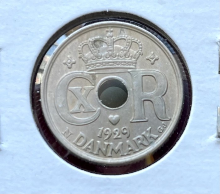 Moneda Danemarca 1929