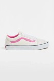 Vans teniși Old Skool unisex, culoarea alb, VN000CR5YLZ1