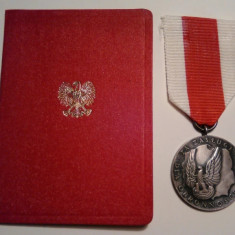 Republica Populara Polona - Medalia de Merit pentru Apararea Nationala