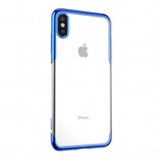 Husa iPhone XS/XShining Series Albastra Baseus foto