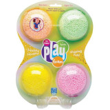 Spuma de modelat cu sclipici Playfoam&trade; - Set 4 culori, Educational Insights