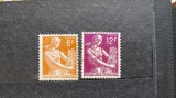 1957-Franta YT=1115-1116 part.set MNH Perfect, Nestampilat