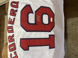 tricou baseball Boston Red Sox - Franchy Cordero - cu semnatura certificata