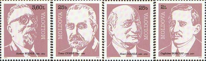 MOLDOVA 2000, Personalitati, serie neuzata, MNH