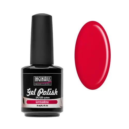 Ojă permanentă Inginails Professional &ndash; Grenadina 15 ml