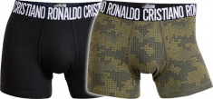 Boxeri barbati, din bumbac, 2 perechi, Cristiano Ronaldo, Marimea L foto