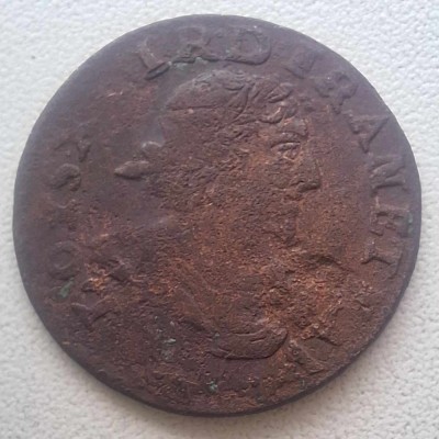 Moneda - Franta - Double Tournois 1639 foto