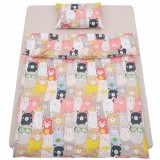 Set de pat single Bumbac animals, Heinner