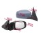 Oglinda exterioara Suzuki Swift (Sg), 03.2005-09.2010, Dreapta, reglare manuala; carcasa neagra, grunduit; geam convex; cromat