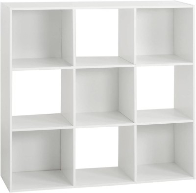 Etajera 5Five Mix n&amp;amp;apos;Modul, 9 compartimente, PAL, 101x32x101 cm, alb Household NewTrend foto