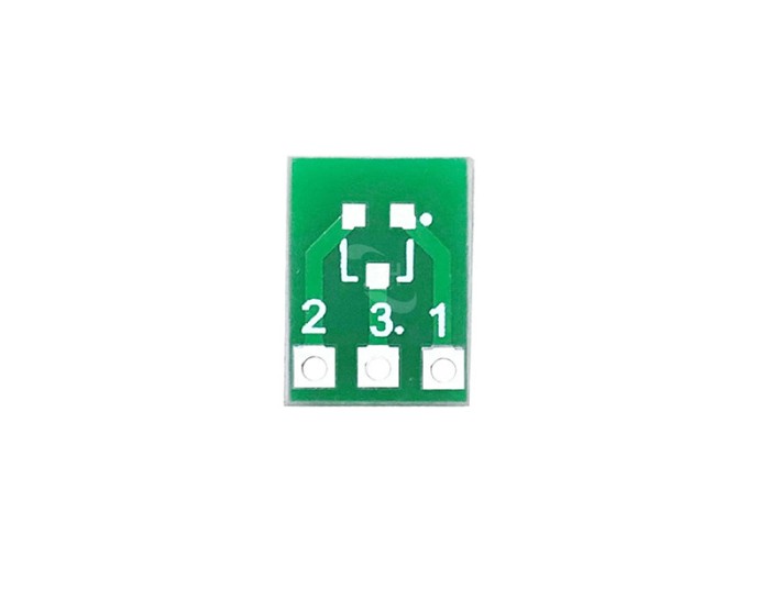 Placuta adaptoare IC DIP SIP3 SOT223 la DIP3 OKY3447-7