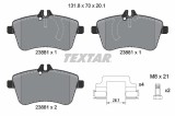 TEXTAR 2388101 Q+ set placute frana,frana disc