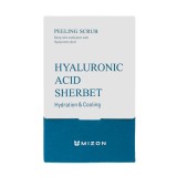 Scrub facial cu acid hialuronic si efect de peeling, 40 bucati, Mizon