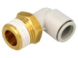 Racord push-in 90&deg; SMC - 12mm, -1...10bar, -5...60&deg;C