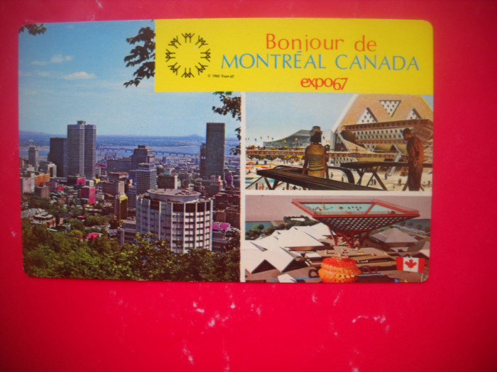 HOPCT 66621 MONTREAL EXPO 1967 CANADA-NECIRCULATA