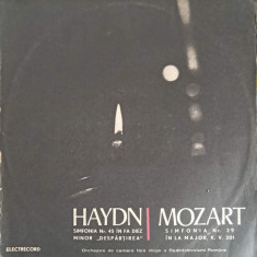 Disc vinil, LP. SIMFONIA NR.45 IN FA DIEZ MINOR DESPARTIREA-HAYDN MOZART