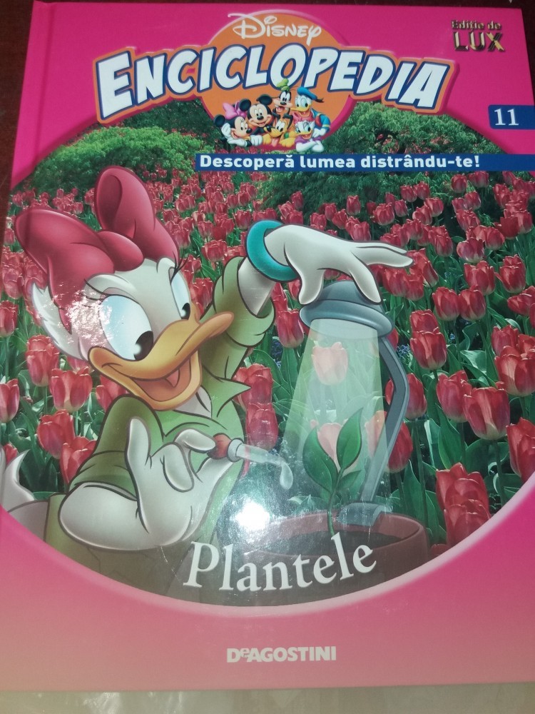 ENCICLOPEDIA DISNEY DESCOPERA LUMEA DISTRANDU-TE! PLANTELE | Okazii.ro