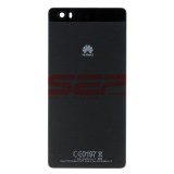 Capac Baterie Huawei P8 Lite Negru / Black, Compatibil, Bulk
