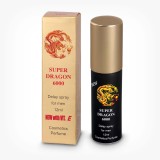 Spray concentrat SUPER DRAGON 6000 Delay Spray for Men, pentru &icirc;nt&acirc;rzierea ejaculării și potență, 12 ml