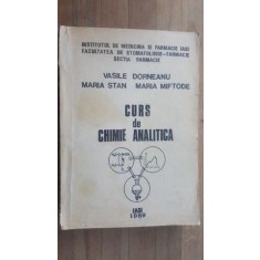 Curs de chimie analitica - Vasile Dorneanu, Maria Stan