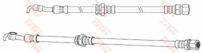 Conducta / cablu frana CHEVROLET LACETTI (J200) (2003 - 2016) TRW PHD948 foto