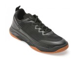 Cumpara ieftin Pantofi sport BOSS negri, 3209, din piele ecologica