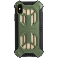 Husa Hard Cold Front Cooling iPhone X/XS Verde Baseus foto