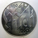 7.409 GERMANIA RDG DDR 1 MAI 10 MARK 1990 A XF/AUNC, Europa, Cupru-Nichel