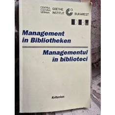 Management in Bibliotheken - Managementul in Biblioteci