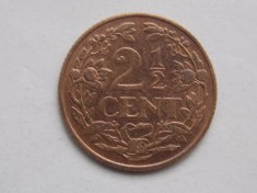 2 1/2 CENT 1948 CURACAO foto