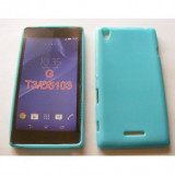 Husa Silicon TPU Albastru pentru Sony Xperia T3 - Protectie Premium, Calitate Superioara