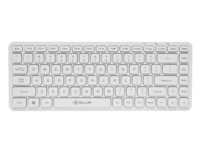 Tastatura fara fir Tellur, Mini, Alb foto