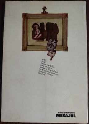 MIHAI AVRAMESCU - MESAJUL (ROMAN / EDITURA LIBERTATEA PANCIOVA / PANCEVO 1971) [DEDICATIE / AUTOGRAF] foto