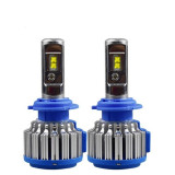 Cumpara ieftin Set 2 LED-uri Auto Techstar&reg; T1, 9012, 35w, 8000 Lumeni, 6000K, AUTO, 12-24 Volti, CREE, Canbus, Radiator Aluminiu