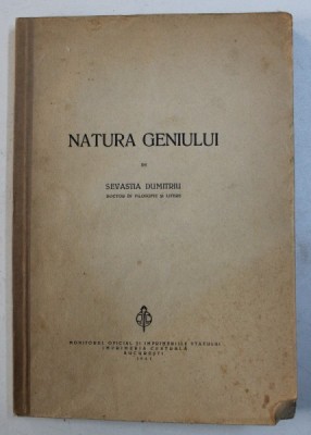 NATURA GENIULUI DE SEVASTIA DUMITRIU foto