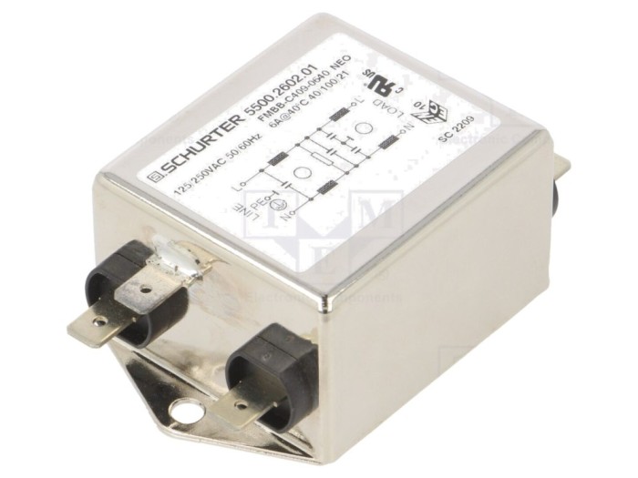 Filtru Anti-Interferențe 250VAC 6A