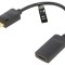 Adaptor DisplayPort la HDMI 0,15m VENTION negru ABS