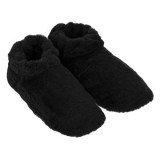 Papuci Balerini de Iarnă Negre &ndash; Confort și Izolație Maximă, CMCLASS