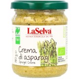 Crema de Sparanghel Ecologica Laselva 180g, Pasta Fina pentru Aperitive Bio
