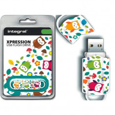 Memorie USB Integral Xpression Birds 16GB USB 2.0 foto