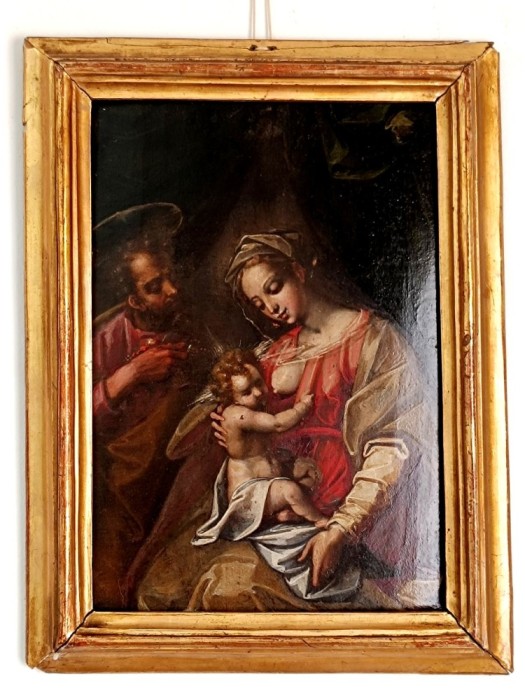 O frumoasa capodoperă a Școalii Flamande, P.P. Rubens 1577-1640, Atribuit, Sfanta Familie