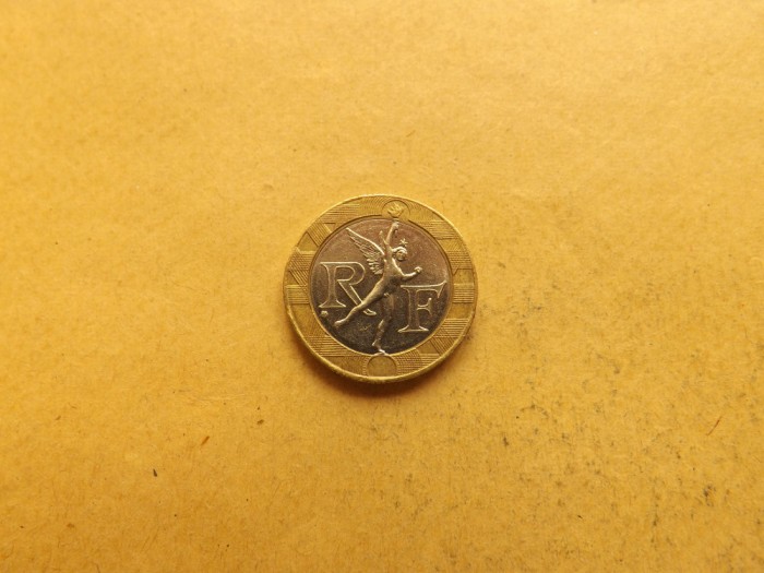 Franta 10 Franci 1991