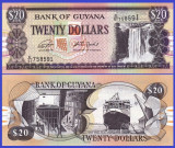 Guyana 2018 - 20 dollars, necirculata