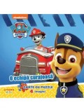 O echipa curajoasa. Carte cu puzzle (4 imagini)/***