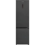 Combina frigorifica Heinner HCNF-HM377INVDGHC, 377 l, No Frost, Clasa C, Display Touch, Lumina LED, Gri antracit
