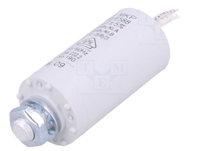 Condensator 2uF &amp;Oslash;28x55mm pentru ventilatoare foto