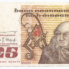 Irlanda 5 Pounds / Phunt 05.06.1979 - Central Bank of Ireland, 031164, P-71
