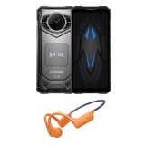 Cumpara ieftin Telefon mobil Doogee S200 VIP, Gri, 5G, Dual Display (6.72 +1.32 ) 2.4K, 48GB RAM (12GB+36GB extensibili), 256GB ROM, Android 14, Dimensity 7050, 1010