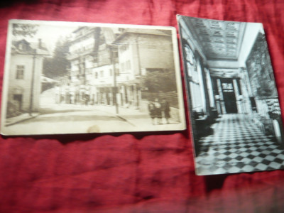 2 Ilustrate Sinaia RPR 1955 si 1960 : Case de Odihna si interior Peles foto